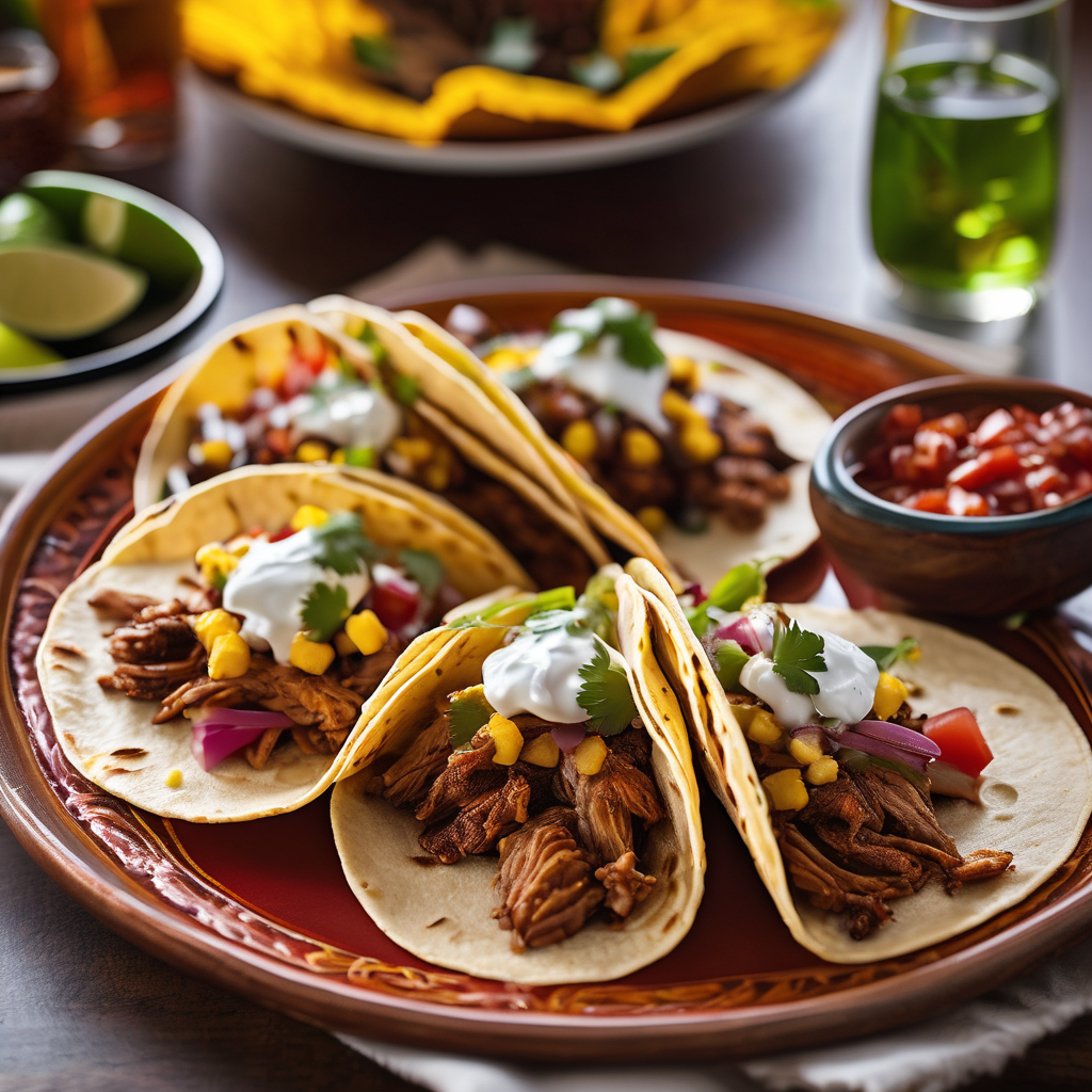 Professional menu presentation